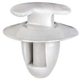 Auveco # 21975 Retainer White Nylon. Qty 25.