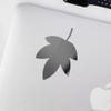 Decal Stickers of Leaf (Metallic Silver) (Set of 2) Premium Waterproof Vinyl Decal Stickers for Laptop Phone Accessory Helmet Car Window Mug Tuber Cup Door Wall Decoration - ANDVER1d34083SI view 3