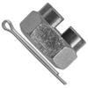 Caltric Front Wheel Castle Nut with Cotter Pin Compatible with Kawasaki 42045-020 92015-1765 view 4