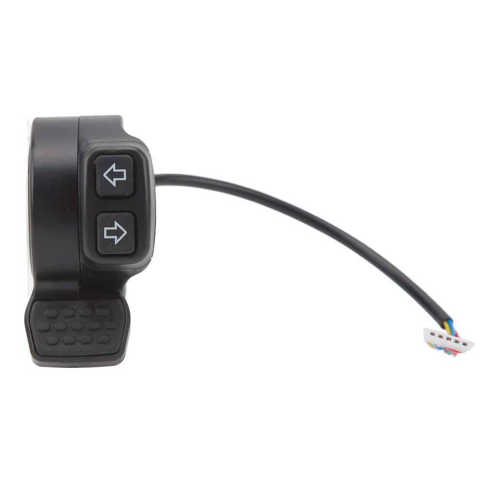 Electric Scooter Throttle Raised Stripes XLD 109 S2L Electric Bike Thumb Throttle ABS for Safety Cycling