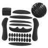 VANZACK 3sets Riding Helmet Cushion Sponge Pads Adhesive Dots for Enhanced Comfort and Fits Bike and Safety Helmets Inner Padding view 2