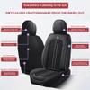 Seat Covers Full Set for Suzuki Aerio 2005-2023,Ice Silk Non-Slip Car Seat Covers Car Seat Protector,Soft Cooling Auto Interior AccessoriesStandard,Black&Red view 3