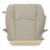 FZJDSD 1PC Ivory Tan #LA00 or LA01 Front Driver Side Bottom Microfiber Leather Replacement Seat Cover Compatible with Lexus RX330 RX350 RX400h 2004-2009 view 1