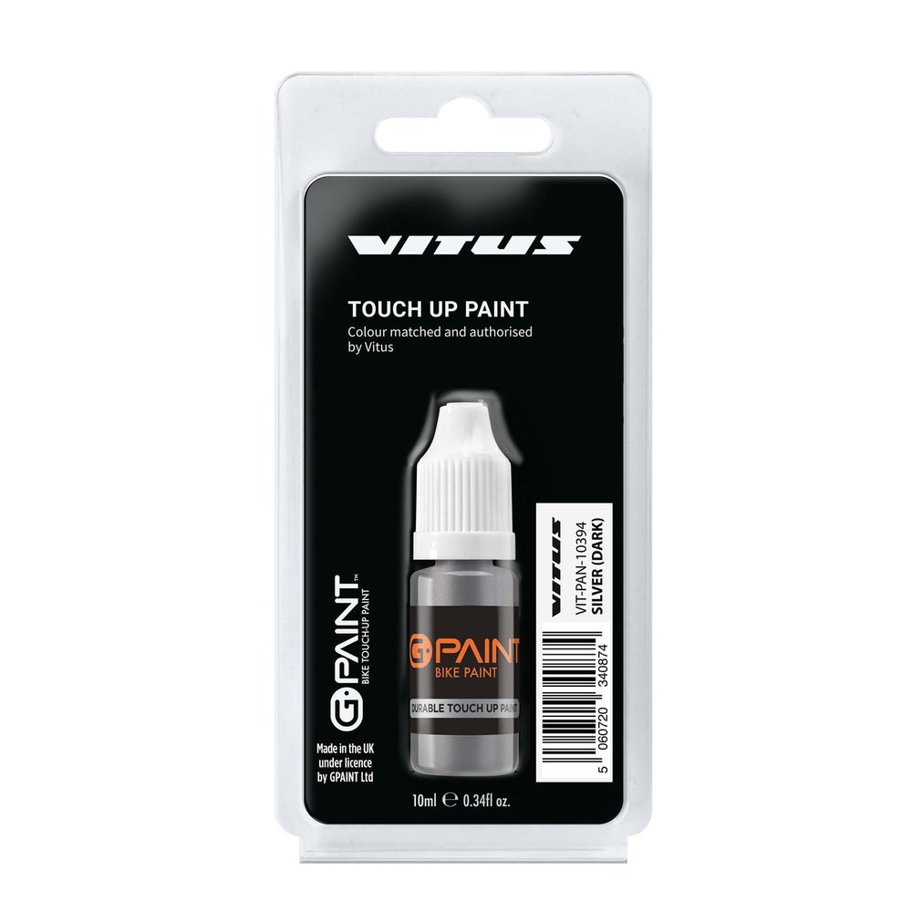 G-Paint VITUS Bike Touch-Up Paint - GUNMETAL GREY - GPaint 10ml Bottle - Touch-Up Paint Kit for Scratched or Chipped Bike Frames Bike Paint