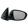 ZONEEAKO Side Mirror for Kia for Optima EX/Hybrid EX/Hybrid LX/Limited/SX/SXL 14-15 with Blind Spot Power Fold Passenger Side (Black) view 1