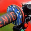 Blue Swirl Donut - Gripdonuts.com Premium MX BMX Dirt Bike Motorcycle Grip Donuts (12 Variations) view 3