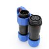ZBLZGP TY20 7 Pin 5A Solder-Free Aviation Waterproof Connector Quick-Disconnect Screw Crimp in-line Mount Male Female Cable Plug Socket Power 18AWG Wire Cable for Marine Automotive Solar view 2