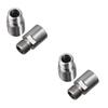 VANZACK 2pairs Bike Pedal Easy Install Pedal Spacer for Protects Crank Reduces Friction Comfort for Larger Feet view 1