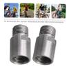 VANZACK 2pairs Bike Pedal Easy Install Pedal Spacer for Protects Crank Reduces Friction Comfort for Larger Feet view 2