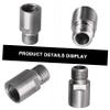 VANZACK 2pairs Bike Pedal Easy Install Pedal Spacer for Protects Crank Reduces Friction Comfort for Larger Feet view 3