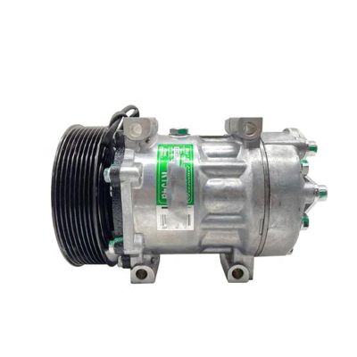 Haiyazhma A/C Compressor 24V CA2597243 259-7243 2597243 Compatible with Caterpillar Excavator 325D L 330D 330D L 330D LN 330D MH 336D 336D L 336D2 L 365C 385C 385C L 385C L MH M330D Engine C15 C18 C9