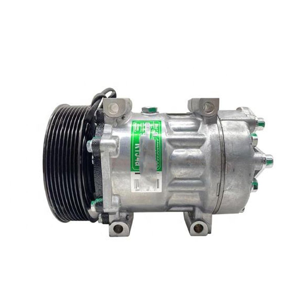 Haiyazhma A/C Compressor 24V CA2597243 259-7243 2597243 Compatible with Caterpillar Excavator 325D L 330D 330D L 330D LN 330D MH 336D 336D L 336D2 L 365C 385C 385C L 385C L MH M330D Engine C15 C18 C9