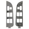 Osompar Window Switch Bezel Panel Front Driver Side (Gray) Compatible with Toyota Corolla 1998-2002 Replaces 74232-02060-B0 74232-12200-B0 Door Window Switch Cover Accessories view 3
