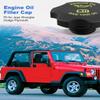 Oil Filler Cap Engine Oil Filler Cap Fit for Jeep Wrangler Grand Cherokee Liberty, Fit for Chrysler/Dodge/Plymouth, Replace 53010654AA 04648831AA view 2