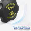 Oil Filler Cap Engine Oil Filler Cap Fit for Jeep Wrangler Grand Cherokee Liberty, Fit for Chrysler/Dodge/Plymouth, Replace 53010654AA 04648831AA view 4