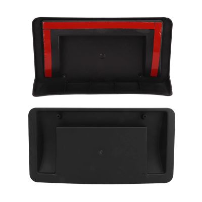 License Plate Mount Frame, Car Front Bumper License Plate Bracket 1096829 00 G License Plate Holder Mount Replacement Front License Plate Holder Fit for 2017 to 2023