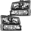 ECCPP Headlight Assembly Fit for Chevrolet Avalanche 1500 2003-2006 view 1