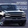 ECCPP Headlight Assembly Fit for Chevrolet Avalanche 1500 2003-2006 view 4