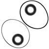Caltric Rear Brake Panel O-Rings And Bearing Compatible with Honda 91057-HA0-681 91057HA0681 view 3