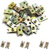 XYWHPGV 30 Pcs Car Vehicle Door Screw U-Clip Type Metal Fastener 5mm Hole Dia(3edef 304bf 7c250 19073 b1af8 968ea view 2