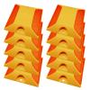 Kanlpeia 10 Pack Driveway Reflectors, 4x4 Inch Asphalt Pavement Markers view 1