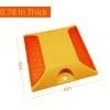 Kanlpeia 10 Pack Driveway Reflectors, 4x4 Inch Asphalt Pavement Markers view 2