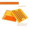 Kanlpeia 10 Pack Driveway Reflectors, 4x4 Inch Asphalt Pavement Markers view 3