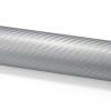 3D Carbon Fiber Textured Silver Matte Car Vinyl Wrap Sticker Decal Sheet Bubble Free 1.6FT x 5FT Tool Kit view 2