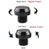 FSFY Universal Motorcycle M10 X 1.25 Mirror Hole Plugs Bolt, Clockwise Reverse Mirror Hole Plug For Motorcycle, Scooter, ATVs, Dirt Bike, Bike, Electric Motorcycle, Black view 3