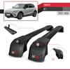 apline Compatible with Smart #1 2022-2026 ACE-2 Type Car Roof Rack Cross Bar Black Aluminium Bars view 3