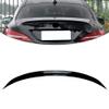 Lirun Rear Car Trunk Lid Wing, Roof Boot Window Spoiler Lip Tail Wing Exterior Decorate for Mercedes Benz CLA Class C117 CLA200 260 CLA45 2013 2014 2015 2016 2017 2018 2019, Glossy Black view 2