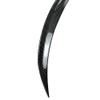 Lirun Rear Car Trunk Lid Wing, Roof Boot Window Spoiler Lip Tail Wing Exterior Decorate for Mercedes Benz CLA Class C117 CLA200 260 CLA45 2013 2014 2015 2016 2017 2018 2019, Carbon Black view 3