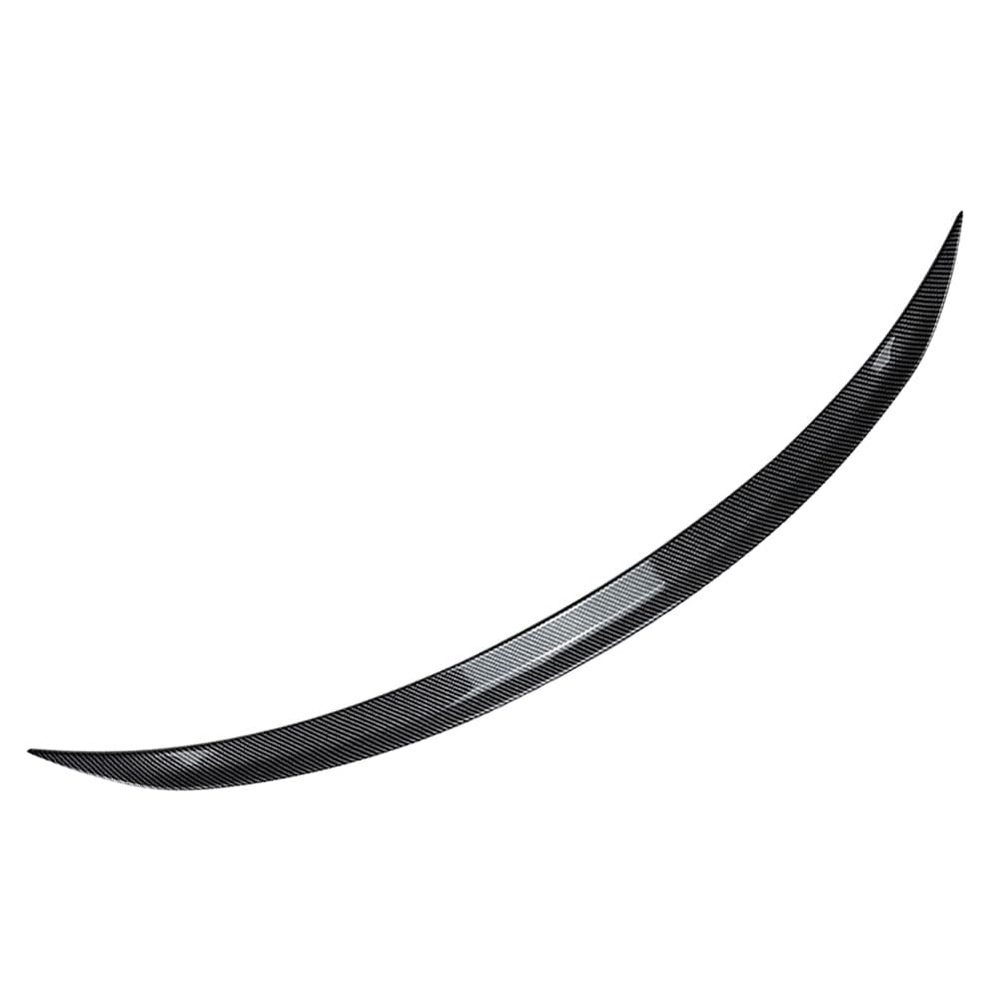 Lirun Car Rear Spoiler Lip Wing, Auto Rear Trunk Roof Trim Window Wing Lip Spoiler for Mercedes Benz CLA Class C118 CLA250 CLA35 CLA45 2020 2021 2022 2023, Carbon Fiber Black