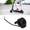Finger Throttle Accelerator,Electric Scooter Replacement,Finger Throttle Professional Replacement,Electric Scooter Throttle Accelerator,ABS Plastic Material,for Most of Electric Scooters,Black, f view 2