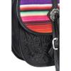 Tough 1 Leather Saddle Bag Prints Serape/Black view 2