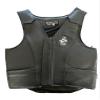 EPT Leather Bull Riding Vest - Black Leather EPT Brand - Adult Size (Small) view 1