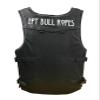EPT Leather Bull Riding Vest - Black Leather EPT Brand - Adult Size (Medium) view 2