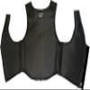 EPT Leather Bull Riding Vest - Black Leather EPT Brand - Adult Size (Medium) view 3