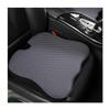 Osilly Car Seat Cushion, Auto Gel Infused Memory Foam Cushion for Driver Comfortable Driving Hip Pressure Relief Office Chair, Universal for Vehicles and Office Chairs (Gray/Black) view 1
