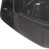 Car Rear Back Window Lower Trim Decoration Cover Sticker, Real Carbon Fiber Accessories for Corvette C8 2020-2024 (Black) view 4