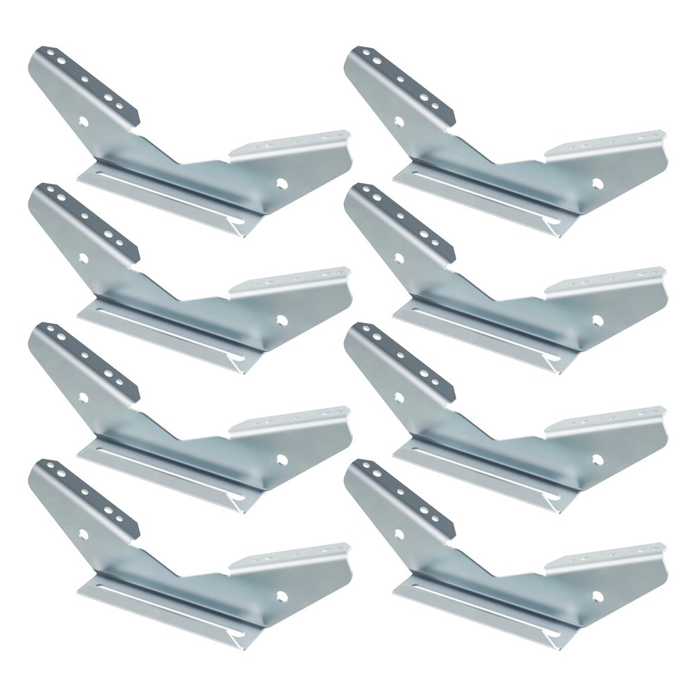 KUAFU Pontoon Wing Brackets Bunk Bolster Boat Pontoon Trailer V Wing Brackets