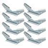 KUAFU Pontoon Wing Brackets Bunk Bolster Boat Pontoon Trailer V Wing Brackets view 1