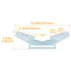 KUAFU Pontoon Wing Brackets Bunk Bolster Boat Pontoon Trailer V Wing Brackets view 3