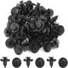 50Pcs 8mm Hole Retainer Clips Plastic Drive Rivets Flaps Bumper Fender Push Clips for Nissan view 2