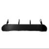 Bikegear Universal Windshield Fairing for Roof Racks - 40 inch - Long Noise Reducer Wind Fairing - Fairing Aerodynamic Air Deflector Kit -(Windshield Made of Aluminium) view 1