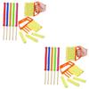 Mobestech 2sets Microfiber Crevice Cleaning Sticks Blinds Duster Brush for Efficient Dust Removal Tight Spaces for Blinds and Ceiling Fans view 1