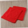 SOLUSTRE 50pcs Microfiber Car Drying Towels Auto Washcloths Super Absorbent Cleaning Cloths for Cars Trucks Boats and Home Red view 4