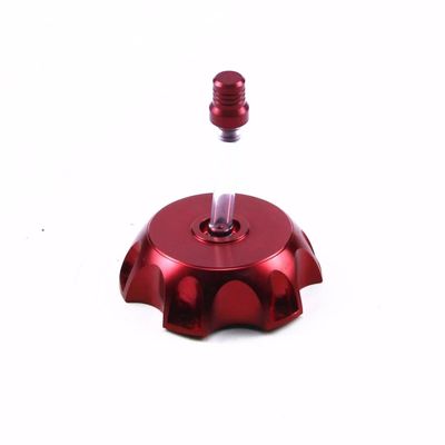 CWTD CNC (Red) Aluminum Gas Fuel Tank Cover Cap with Breather Valve For Pit Dirt Motor Bike 50cc 70cc 90cc 110cc 125cc 140cc 150cc 160cc