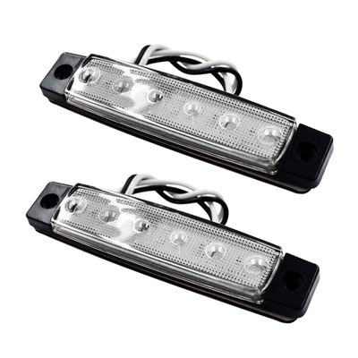 FAVOMOTO 2pcs Led Trailer Tail Light Replacement Led Marker Lights for Truck Fit Turn Signal Efficient
