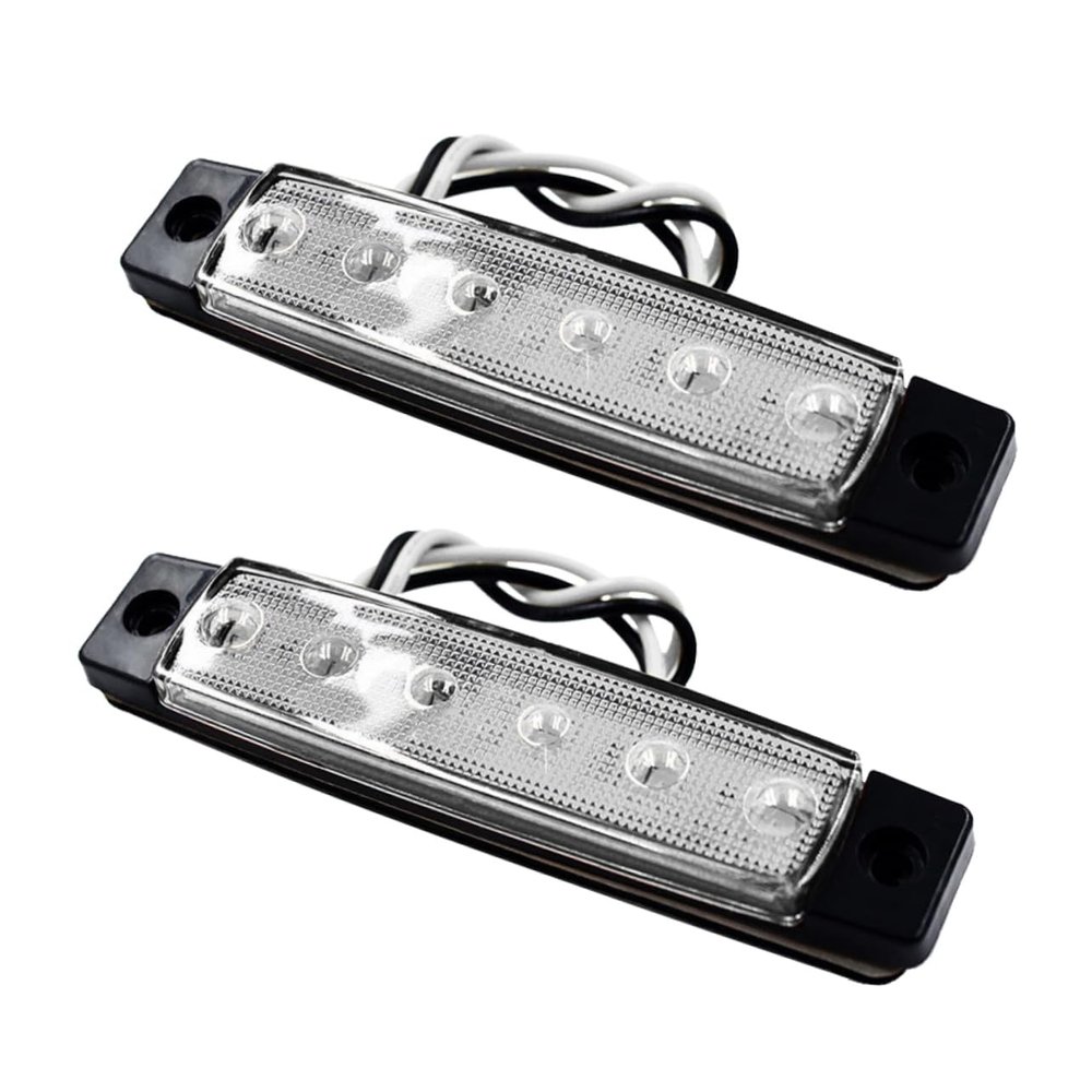 FAVOMOTO 2pcs Led Trailer Tail Light Replacement Led Marker Lights for Truck Fit Turn Signal Efficient